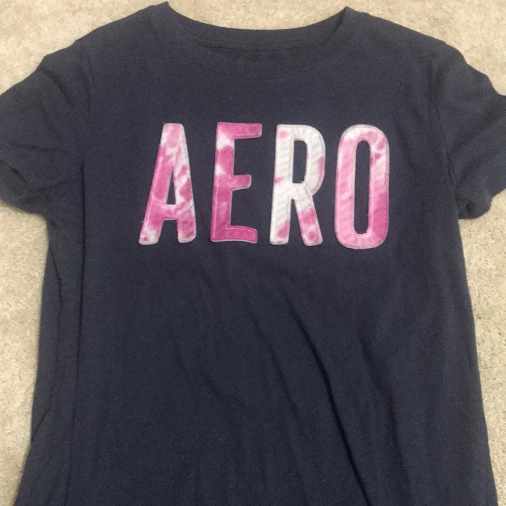 Blue Aeropostale shirt